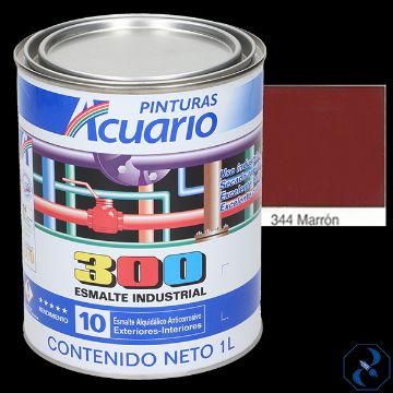 Imagen de ESMALTE 1 L MARRON INDUSTRIAL 300 ACUARIO EA34410