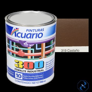 Imagen de ESMALTE 1/2 L CASTANO INDUSTRIAL 300 ACUARIO EA31905