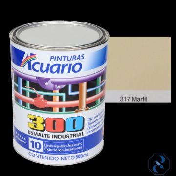 Imagen de ESMALTE 1/2 L MARFIL INDUSTRIAL 300 ACUARIO EA31705