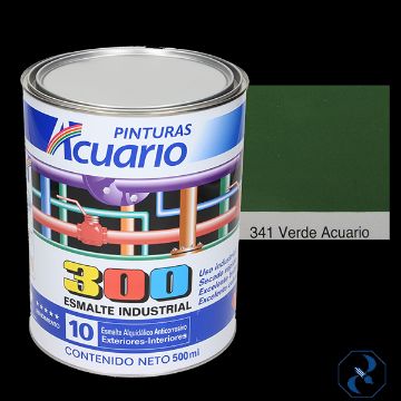 Imagen de ESMALTE 1/2 L VERDE ACUARIO INDUSTRIAL 300 ACUARIO EA34105