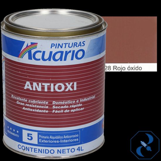 Imagen de PRIMER 4 L ROJO OXIDO ANTIOXI ACUARIO PA92840