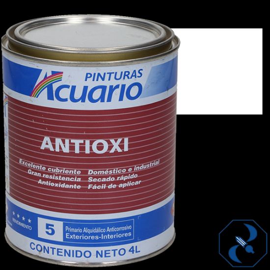 Imagen de PRIMER 4 L BLANCO ANTIOXI ACUARIO PA93240