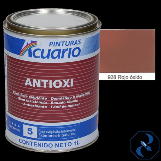 Imagen de PRIMER 1 L ROJO OXIDO ANTIOXI PA92810