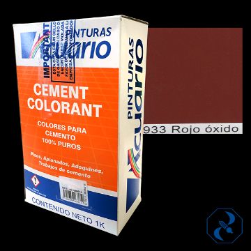 Imagen de COLOR ROJO OXIDO PARA CEMENTO ACUARIO