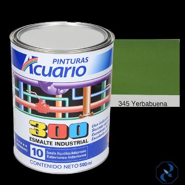 Imagen de ESMALTE 1/2 L YERBABUENA ACUARIO INDUSTRIAL 300