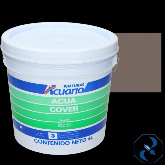 Imagen de D 1 VINILICA 4 L COCOA ACUA COVER ACUARIO VA92240