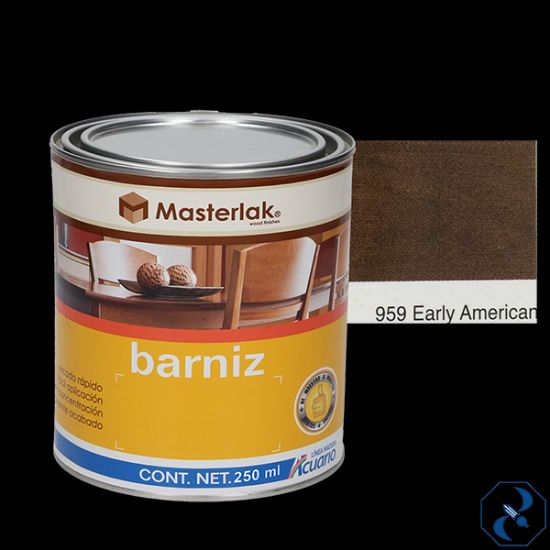 Imagen de BARNIZ 1/4 L EARLY AMERICAN MASTERLAK ACUARIO MM95902