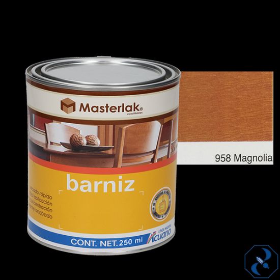 Imagen de BARNIZ 1/4 L MAGNOLIA MASTERLAK ACUARIO MM95802