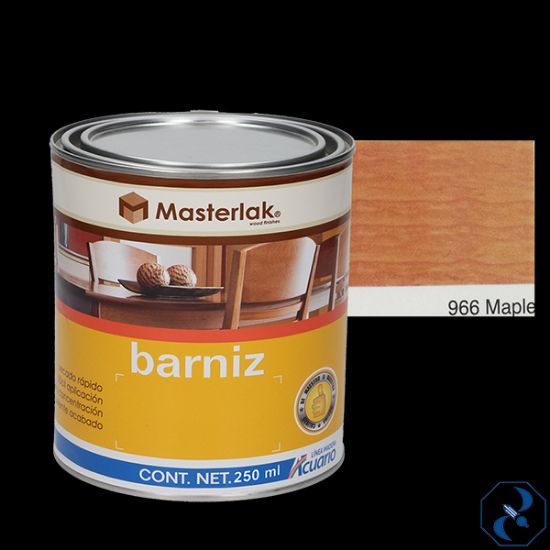 Imagen de BARNIZ 1/4 L MAPLE MASTERLAK ACUARIO MM96602