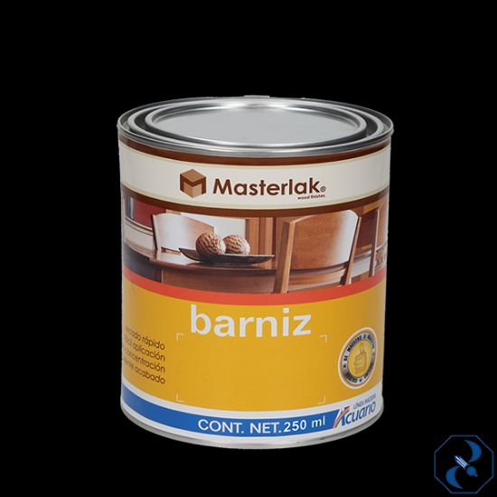 Imagen de BARNIZ 1/4 L TRASPARENTE MASTERLAK ACUARIO MM95002