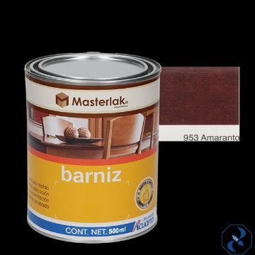 Imagen de BARNIZ 1/2 L AMARANTO MASTERLAK ACUARIO MM95305