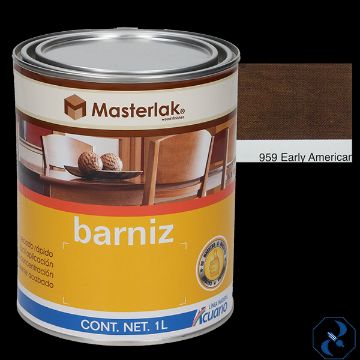 Imagen de D 1 BARNIZ 1 L EARLY AMERICAN MASTERLAK ACUARIO MM95910