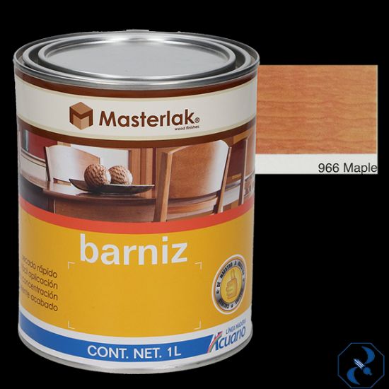 Imagen de BARNIZ 1 L MAPLE MASTERLAK ACUARIO MM96610