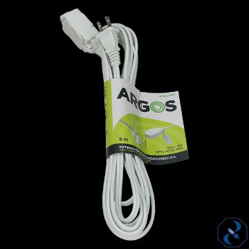 Imagen de EXTENSION 5 MTS. ELECTRODOMESTICA POT 2X16 ARGOS 9740165