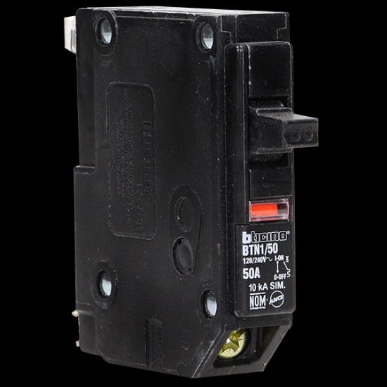 Imagen de INTERRUPTOR 50 AMP TERMOMAGNETICO BTICINO BTN1/50