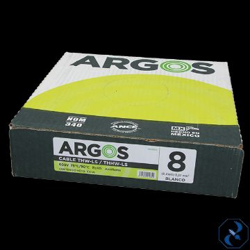 Imagen de D 1 CABLE 8 100 M BLANCO ARGOS 1100080