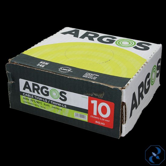 Imagen de CABLE 10 100 MT ROJO ARGOS 1100101