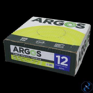 Imagen de D 1 CABLE 12 100 M AZUL ARGOS 1100122