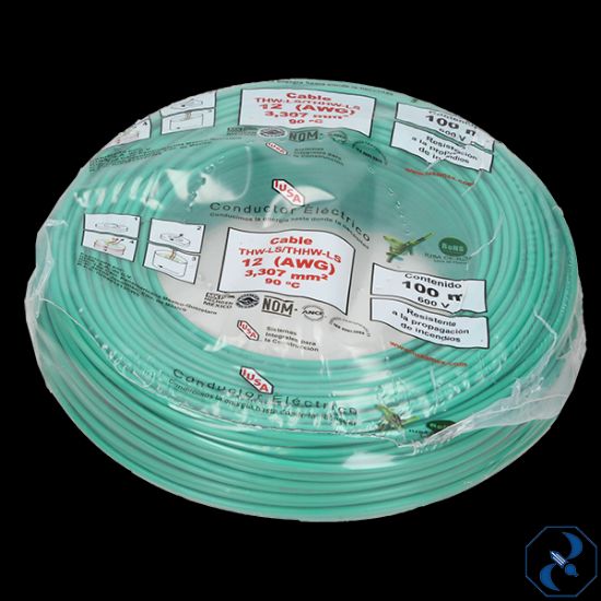 Imagen de CABLE 12 DE 100 M VERDE EN BOLSA IUSA 397457