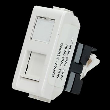 Imagen de D 1 CONECTOR RJ45 CATEGORIA 5E BTICINO MX QZ5979C5E