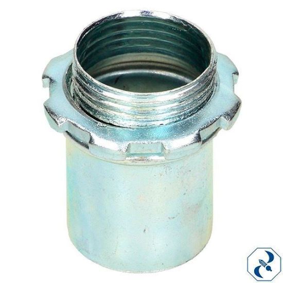 Imagen de D 1 CONECTOR CONDUIT 1 PULG ETIQUETA VERDE PARA TUB