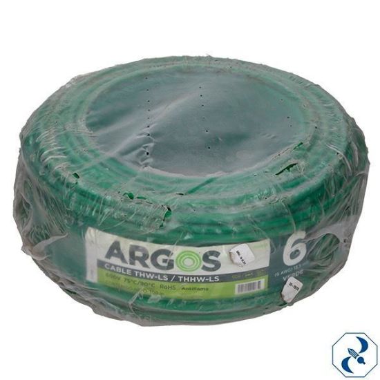 Imagen de D 1 CABLE 6 100 M VERDE ARGOS 1100063