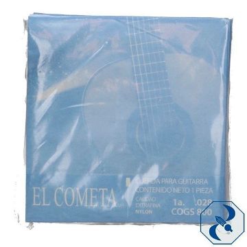 Imagen de CUERDA 1A C/12 PZAS P/GUITARRA NYLON COMETA 2000377