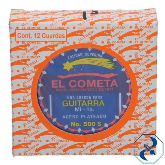 Imagen de CUERDA 1A C/12 PZAS P/GUITARRA ACERO COMETA 2000105