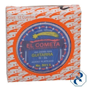 Imagen de CUERDA 2A C/12 PZAS P/GUITARRA ACERO COMETA 2000113