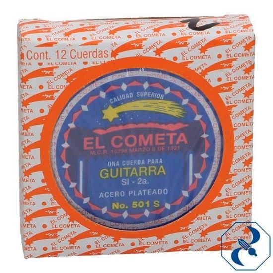 Imagen de CUERDA 2A C/12 PZAS P/GUITARRA ACERO COMETA 2000113