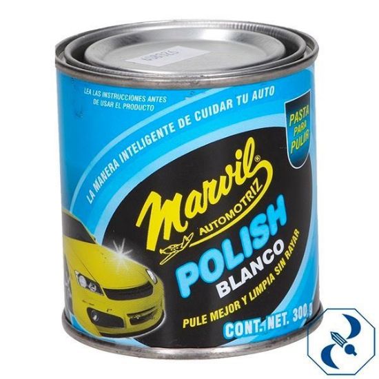 Imagen de PASTA 300 GR BLANCA PARA PULIR MARVIL 110213