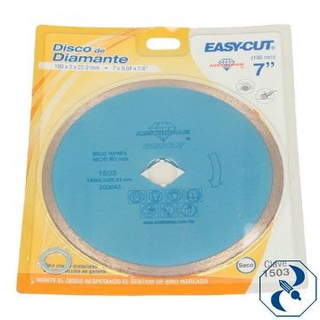 Imagen de DISCO 7 PULG CORTE DE DIAMANTE EASY CUT RIN AUSTROMEX 1503