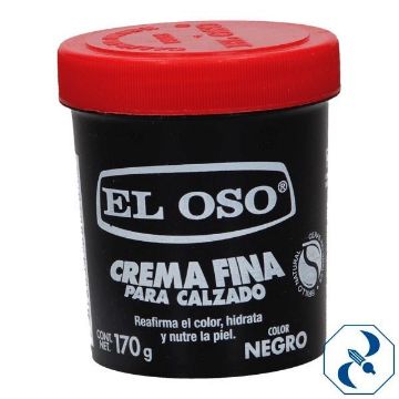 Imagen de CREMA 170 GR NEGRA EL OSO 8070A