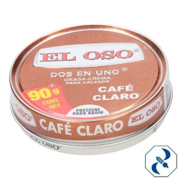 Imagen de GRASA CREMA DOS EN UNO CAFE  90 GR EL OSO 8015A