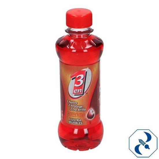 Imagen de ACEITE ROJO 3ENUNO 240 ML LUSTRADOR HOME PRODMEX RECKITT 1814104