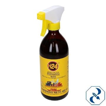 Imagen de INSECTICIDA 480 ML DOMESTICO GATILLO LIQUIDO H-24 0116