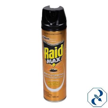 Imagen de INSECTICIDA RAID MAX 338GR AEROSOL JHONSON 1810161