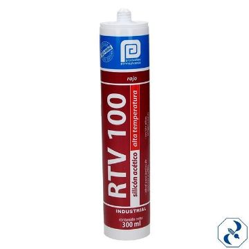 Imagen de D 25 PENS RTV 100 ALTAS TEMPERATURAS ROJO CARTUCHO 300 ml PENNSYLVANIA 3SRT00243