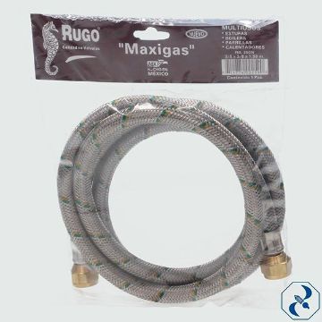 Imagen de MANGUERA 3/8X1.5 M GAS MAXIGAS RUGO 25GN 1.5