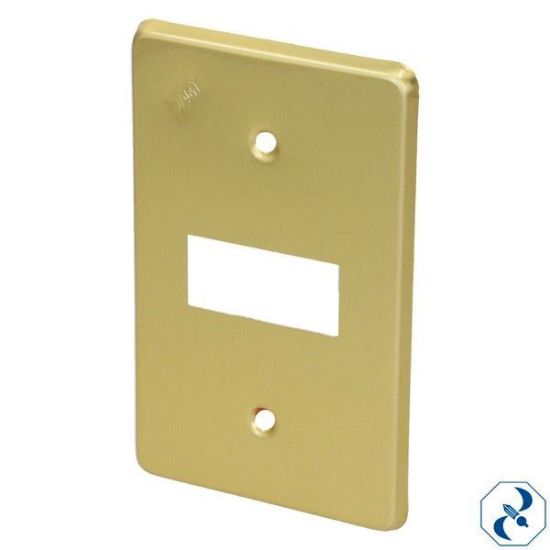 Imagen de PLACA 1 U ALUMINIO CH/LAMINA SAMY