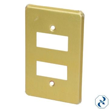 Imagen de PLACA 2 U ALUMINIO CH/LAMINA  SAMY