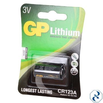 Imagen de D 1 BATERIA LITHIUM  3 V STEREN GP-CR123A