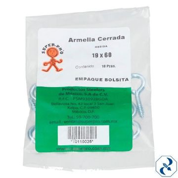 Imagen de ARMELLA 19X60 C/144 PZAS CERRADA SUPER PRO 10110025