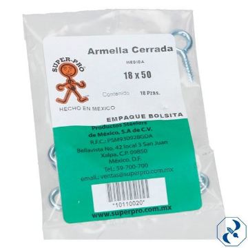 Imagen de ARMELLA 18X50 C/144 PZAS CERRADA SUPER PRO 1011