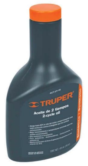 Imagen de ACEITE PARA MOTOR DE DOS TIEMPOS 16 OZ TRUPER ACT-2T-16