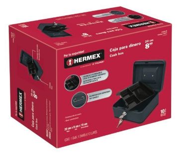 Imagen de D 1 CAJA DE DINERO DE 20 CM HERMEX CADI-20