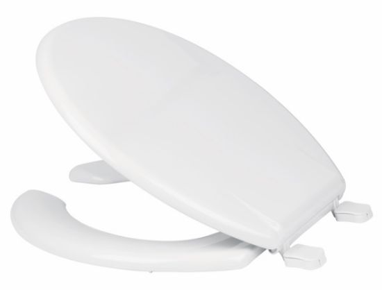 Imagen de ASIENTO ECONOMICO PARA WC CORTO BLANCO FOSET AWC-35B