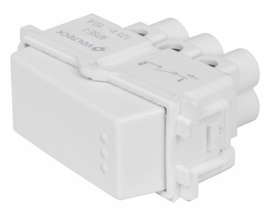 Imagen de INTERRUPTOR SENCILLO BLANCO VOLTECH APSE-IB