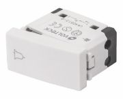 Imagen de D 12 PULSADOR PARA TIMBRE BLANCO VOLTECH APTI-OB