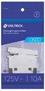 Imagen de D 12 PULSADOR PARA TIMBRE BLANCO VOLTECH APTI-OB